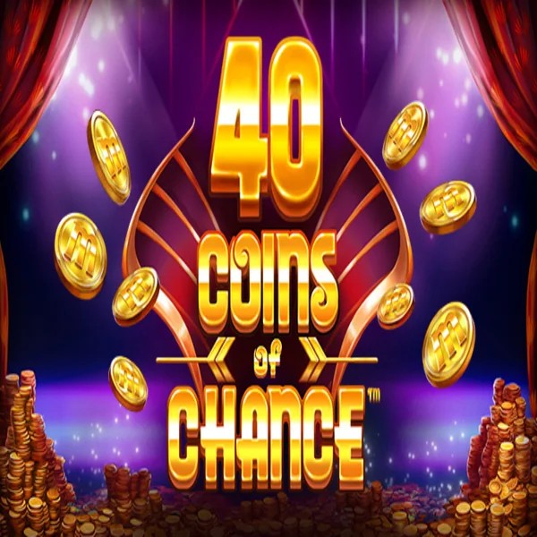 40 Coins of Chance slot icon by SYNOT Games, available at Spinstein Casino