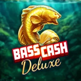 Slots logo of Bass Cash Deluxe from Alchemy Gaming at Spinstein Casino